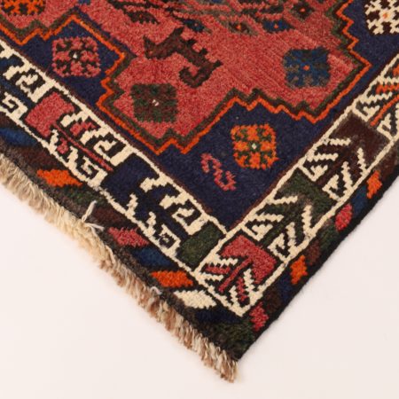 Tapis persan Shiraz noué à la main