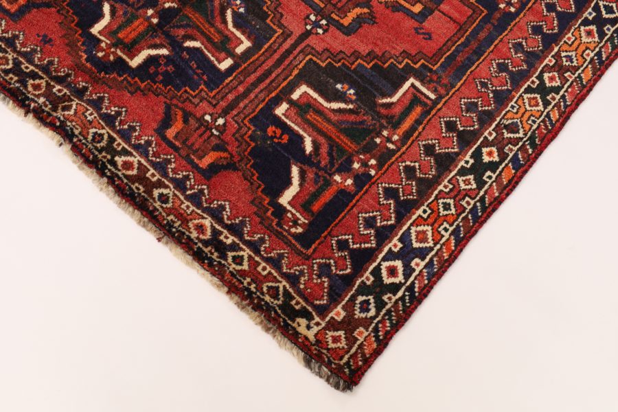 Hand-knotted Persian Shiraz carpet