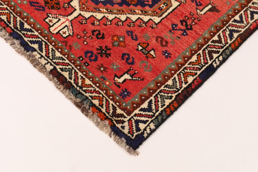 Handgeknüpfter persischer Shiraz-Teppich