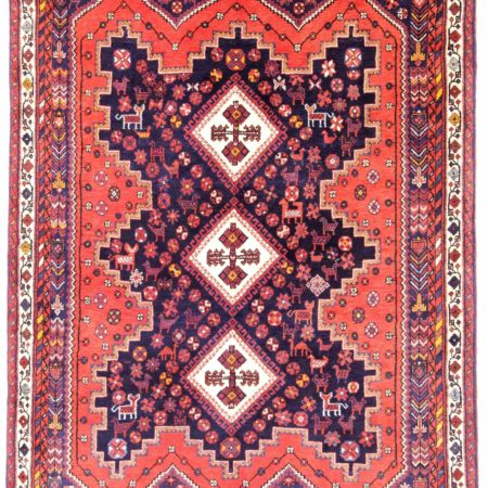 Tapis persan Sirjan noué à la main