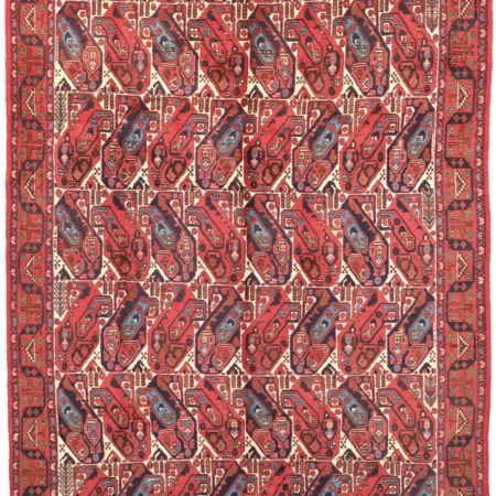 Tapis persan Sirjan noué à la main
