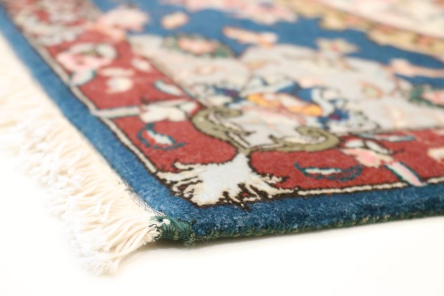 Hand-knotted Persian Tabriz carpet