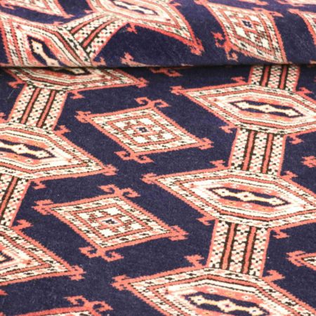 Tapis persan Turkaman noué à la main