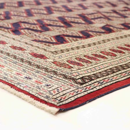 Tapis persan Turkaman noué à la main