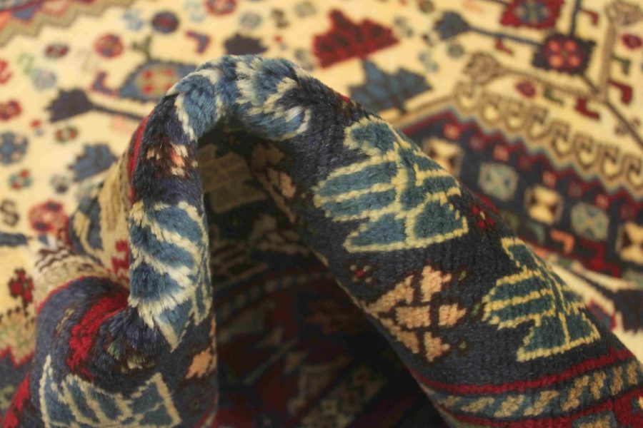 Hand-knotted Persian Yalameh carpet