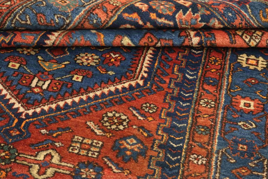 Tapis persan noué à la main de Zanjan