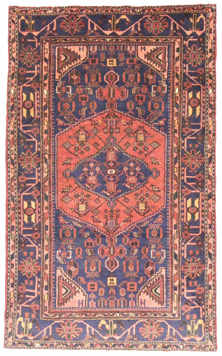 Tapis persan noué à la main de Zanjan