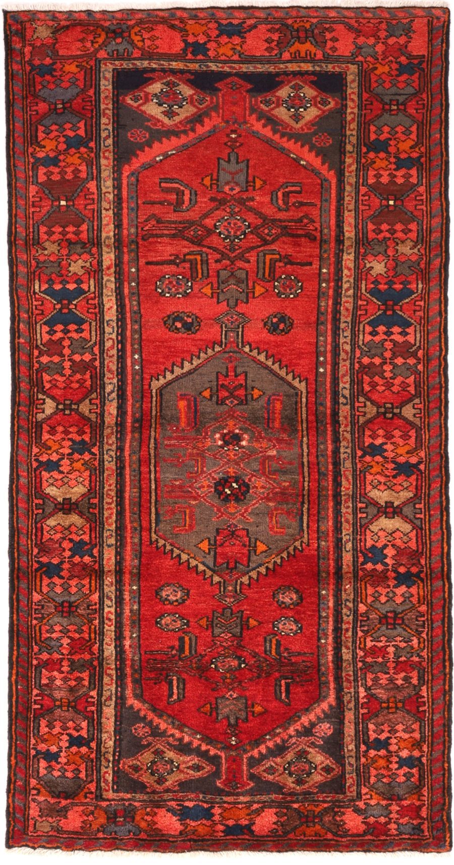 Tapis persan noué à la main de Zanjan