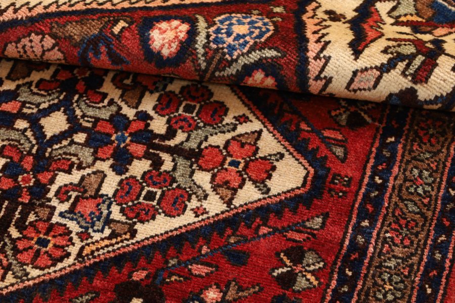 Hand-knotted Persian Zanjan carpet
